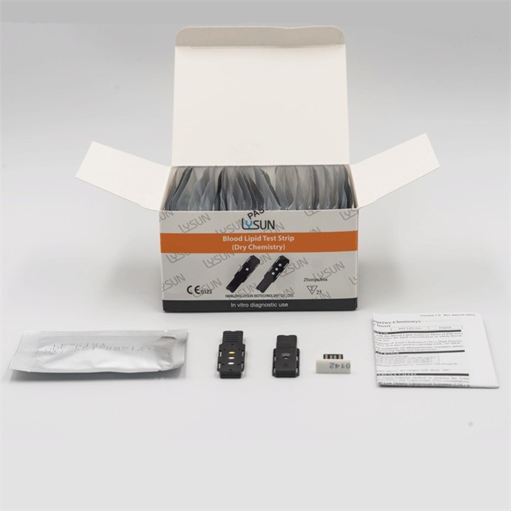 3 in 1 Combo cholesterol test strip