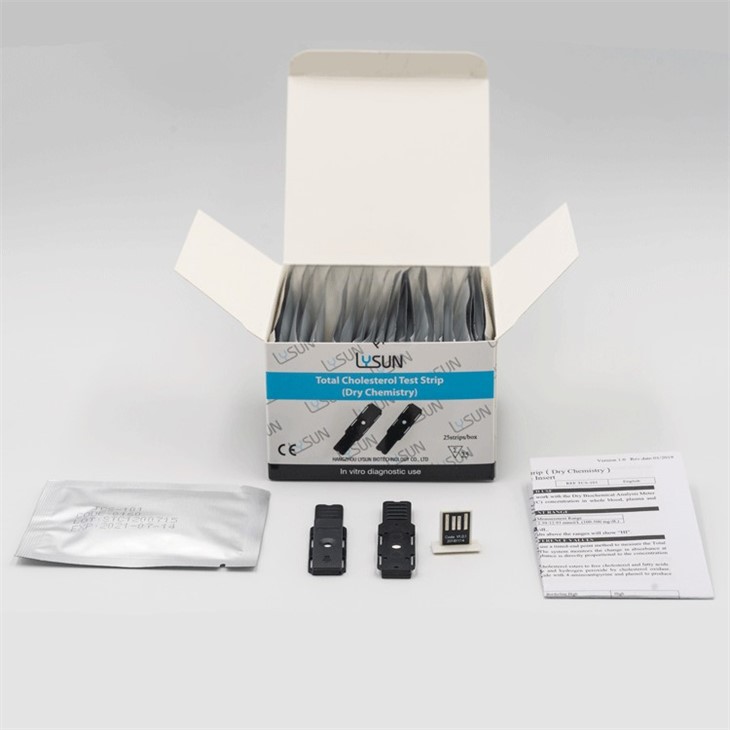 Total Cholesterol Test Strip