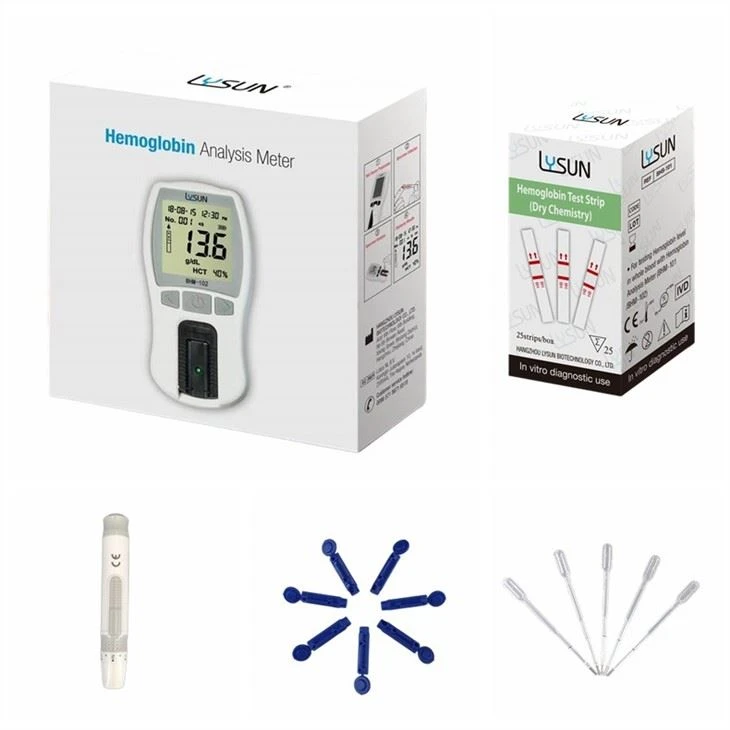 HB Meter Hemglobin Meter Hemoglobin Test Strips