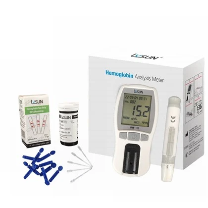 Prenosný tester hemoglobínu POCT Ručný analyzátor na analýzu hemoglobínu BHM-102