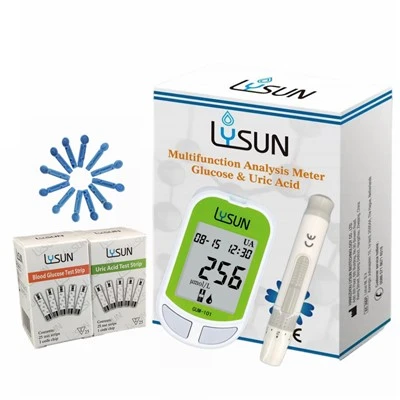 Testovacia súprava testovacej súpravy EUG-101 na testovacie prúžky kyseliny močovej LYSUN