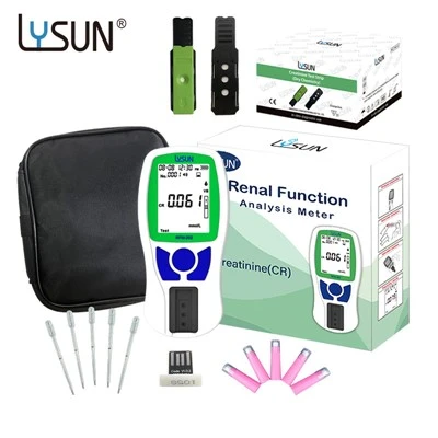 NOVÝ RFM{0}} prístroj na testovanie kreatinínu s prúžkami Home Care Clinical