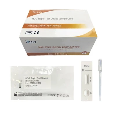 Súprava na rýchly test na tehotenský test Lysun HCG